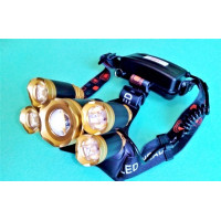 Фонарь налобный WD-321 аккумуляторный светодиодный
