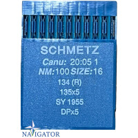Игла Schmetz 134, DPX5, 135X5, SY 1955 № 100 R  10 шт