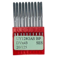 Иглы UY128GAS SES № 20/125 Dotec для распошивальных машин, трикотажные ткани