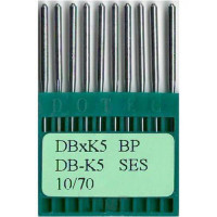 Промислові швейні голки Dotec DBxK5 BP SES 10/70 10 шт.