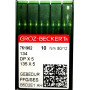 Промышленные швейные иглы Groz-beckert DPx5 FFG/SES Gebedur (134) № 80/12 10 шт.