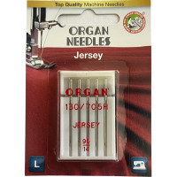 ИГЛЫ ДЛЯ ДЖЕРСИ ORGAN JERSEY № 90 5 штук