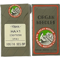 ИГЛЫ ORGAN JERSEY HAx1 SES № 100 10 штук
