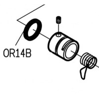 Уплотнитель корпуса регулятора натяжения OR14B