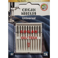 Иглы ORGAN UNIVERSAL №100 10 штук