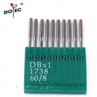 Промислові швейні голки Dotec DBx1, № 60 для прямострочних машин, 10 шт.