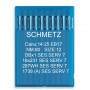 Игла Schmetz DBx1 SES SERV 7, 16x231 SES SERV 7, 287 WH SES SERV 7, 1738(A) SES SERV 7 № 80 100 шт.