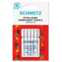 Иглы вышивальные Schmetz Embroidery 130/705 H-E, № 75
