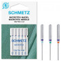 Иглы для микротекстиля Schmetz Microtex № 60-80 ассорти