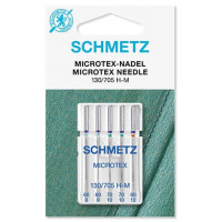 Иглы для микротекстиля Schmetz Microtex № 60-80 ассорти