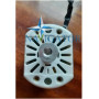 Мотор для швейной машины 150W, в пластиковом корпусе, 220V, 50/60Hr, 0,75A, 8000 об/мин