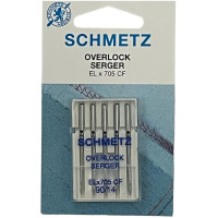 Иглы для оверлока Schmetz OVERLOK SERGER ELx705 CF № 90