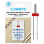 Двойная универсальная игла Schmetz Twin Universal № 80/4,0